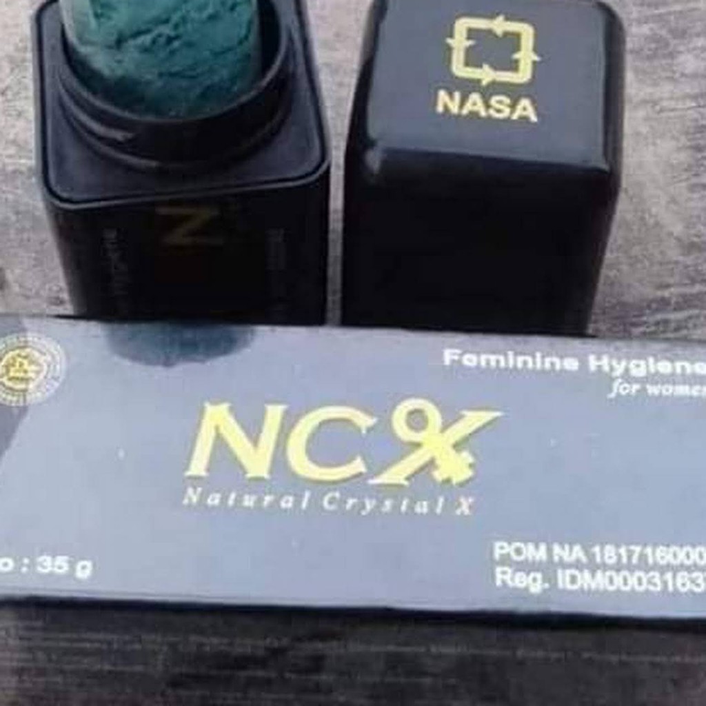 [ORI] Nasa NCX Crystal Obat Keputihan Lendir dan Bau Serta Perapat Vagina dengan Tumbuhan &amp; Bahan Organik - BPOM