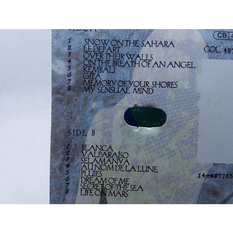 Kaset pita Anggun - self titled