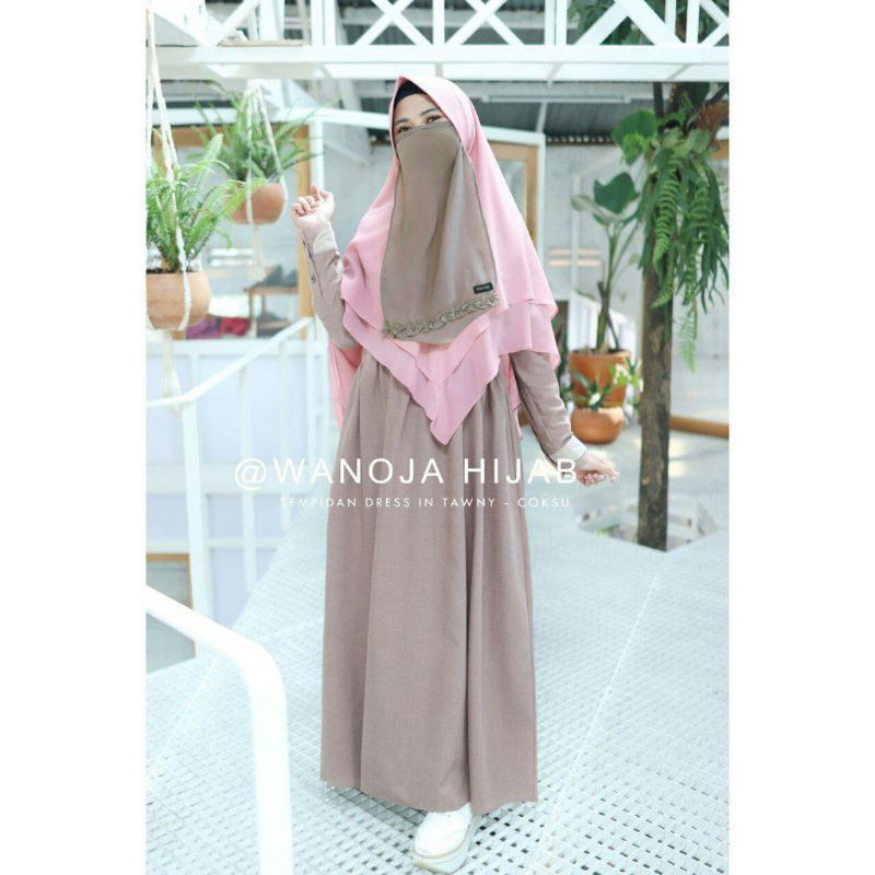 Sempidan Dress Wanoja GAMIS SYARI GAMIS WANOJA GAMIS MURAH DRESS WANOJA GAMIS 2020 GAMIS SYARI MURAH