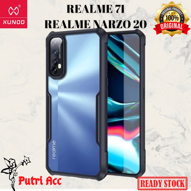 REALME 7I / REALME NARZO 20 CASE XUNDD BEATLE BACKCASE SOFT HARD CASE HYBIRD ARMOR ORIGINAL
