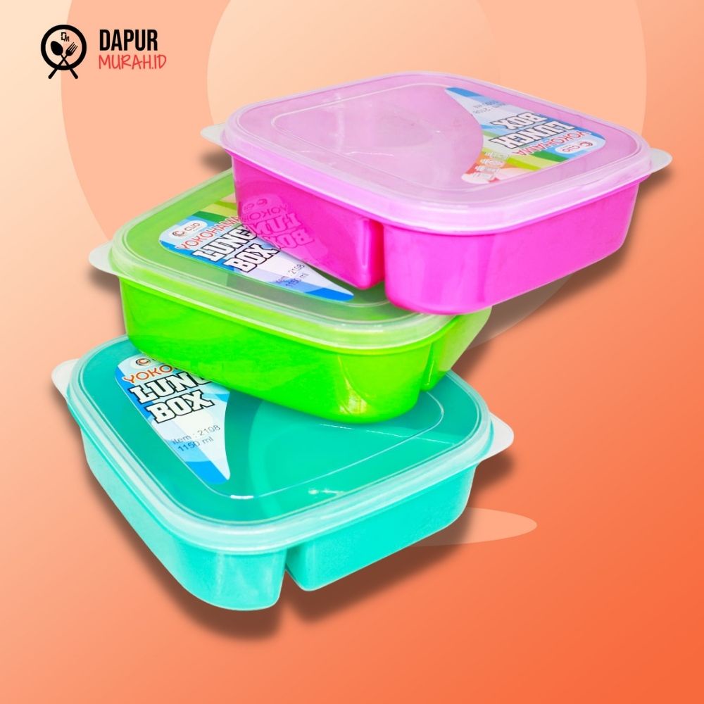 Kotak Makan Lunch Box Clio Yokohama - isi 1 pcs