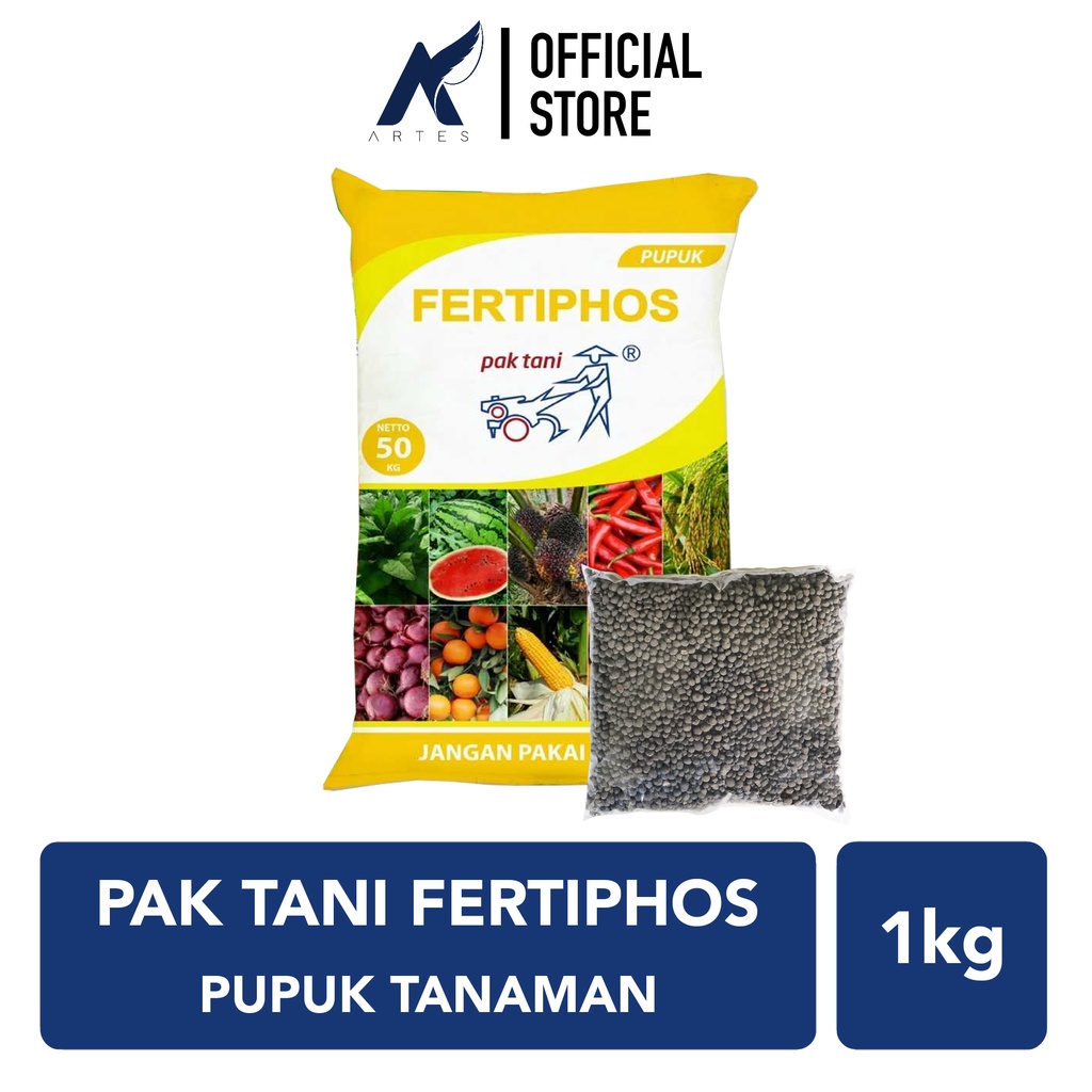 PAK TANI SP FERTIPHOS Pupuk Tanaman-Tumbuhan-Kelapa Sawit-Padi-dll Hitam Fertifos-Fertipos Repack 1 