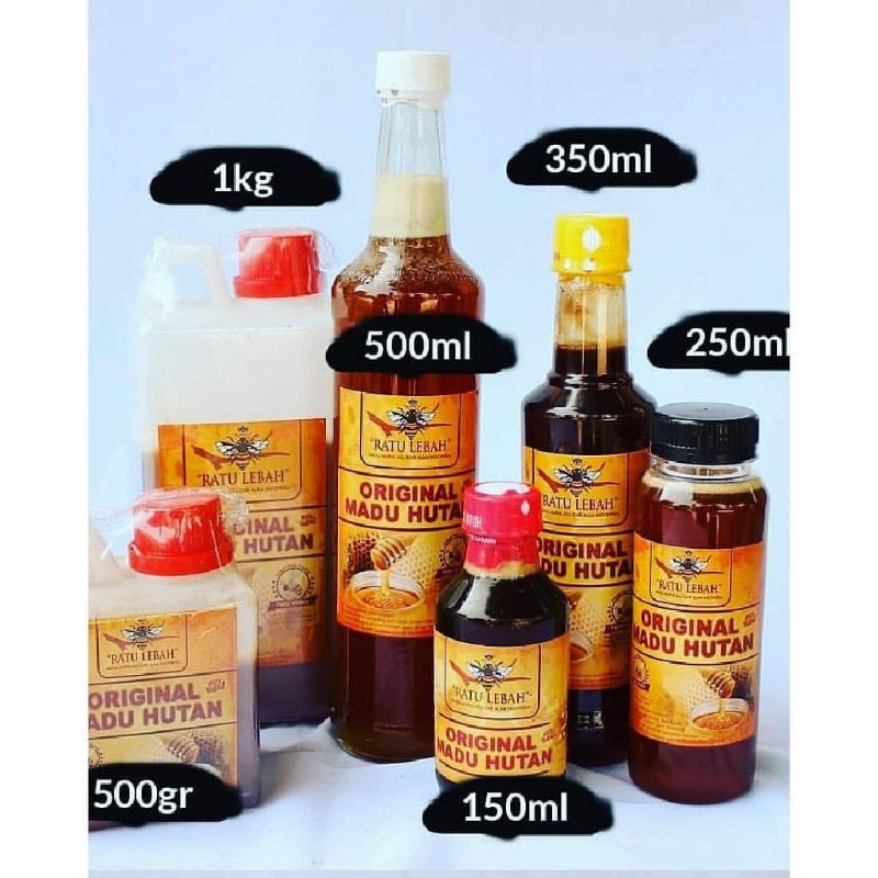 

Madu Hutan Asli 500gr / 0,5kg Raw honey Apis Dorsota