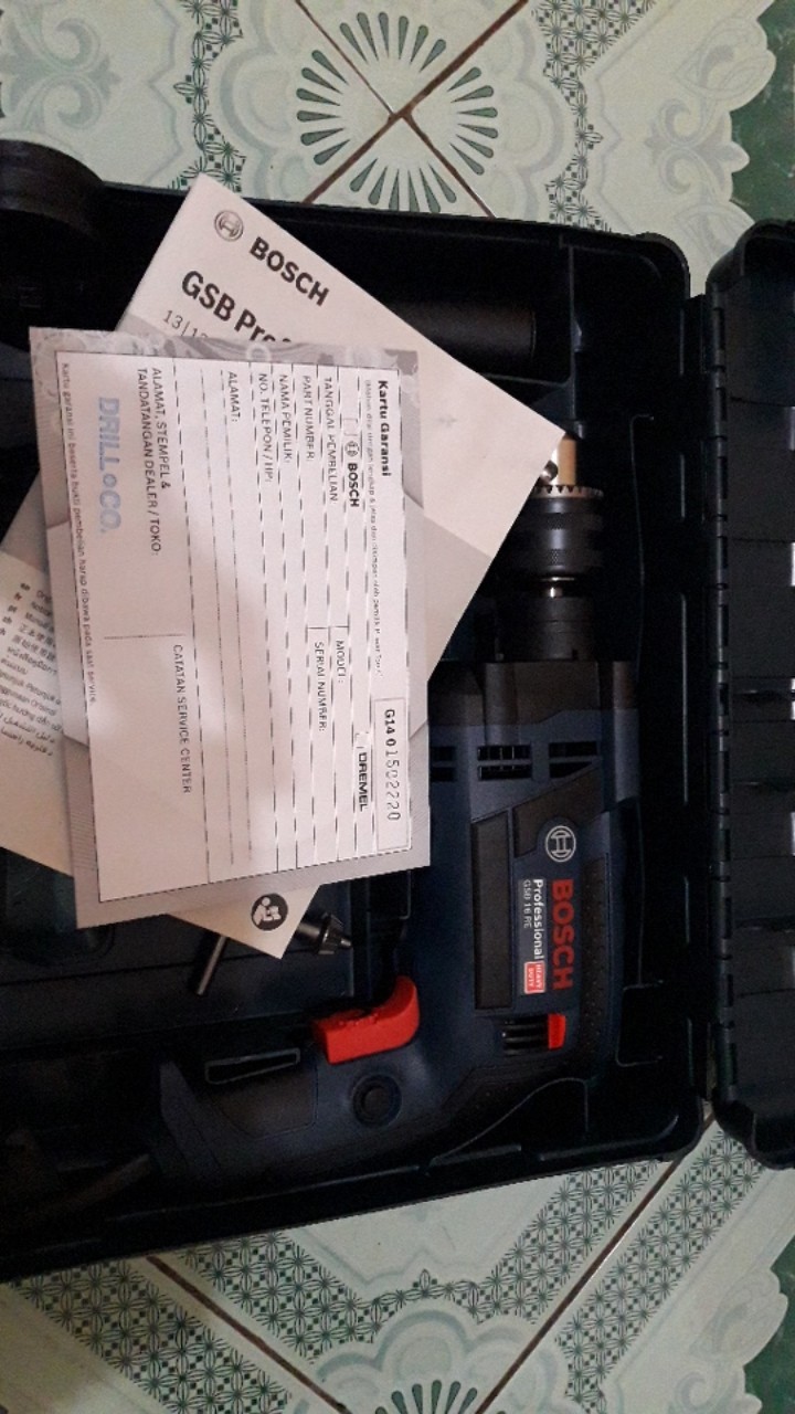 Bosch Impact Drill/ Mesin Bor Tembok Gsb 16 Re