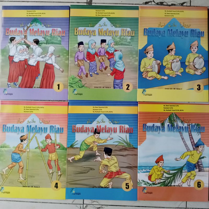 BUKU BUDAYA MELAYU RIAU SD KELAS 1-6