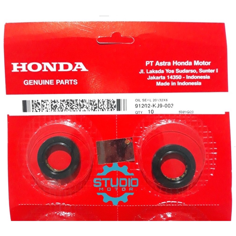 Seal Sil As Poly Poli Puli Pully BEAT FI ESP Karbu Lama OLD VARIO 125 150 LED Ori AHM 91202 KJ9 003 Oil Seal 20 X 32 X 6 Seal As Shaft Drive BeAT FI Spacy Spacy FI Vario 110 eSP Vario 110 Karbu &amp; New Scoopy eSP K16