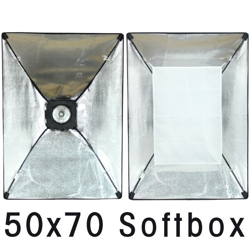 Godox Studio Softbox Flash Diffuser Camera DSLR 50 X 70 CM - SB-MS - Black