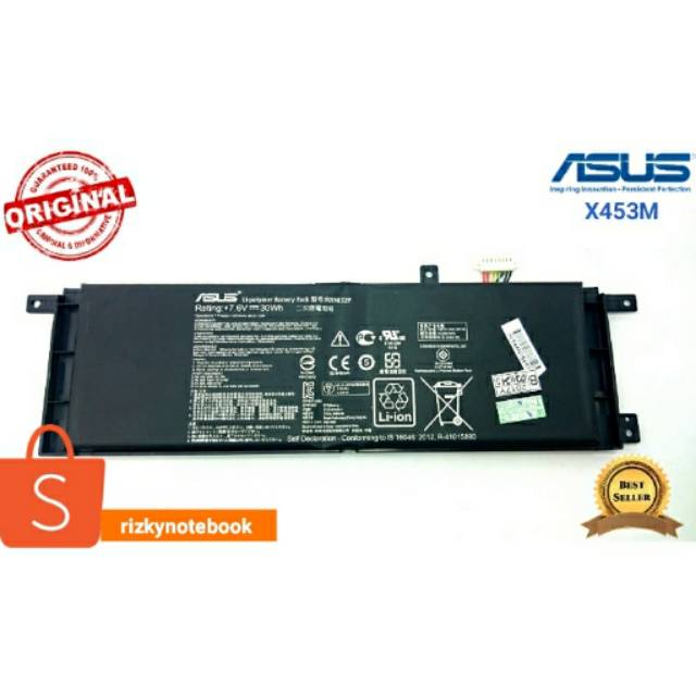 Baterai Original Asus X453M