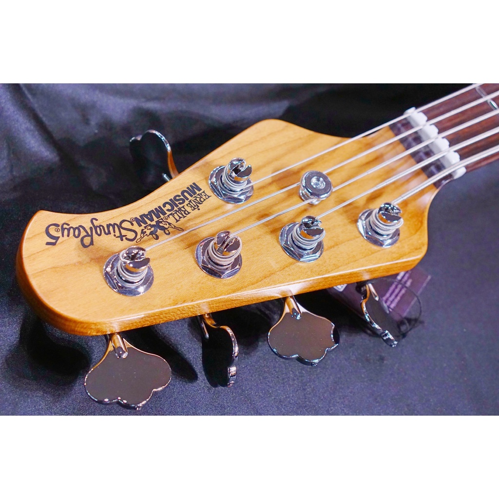 Ernie Ball Music Man StingRay 5 Special HH Bass Guitar - Burnt Amber with Maple Fingerboard F83624