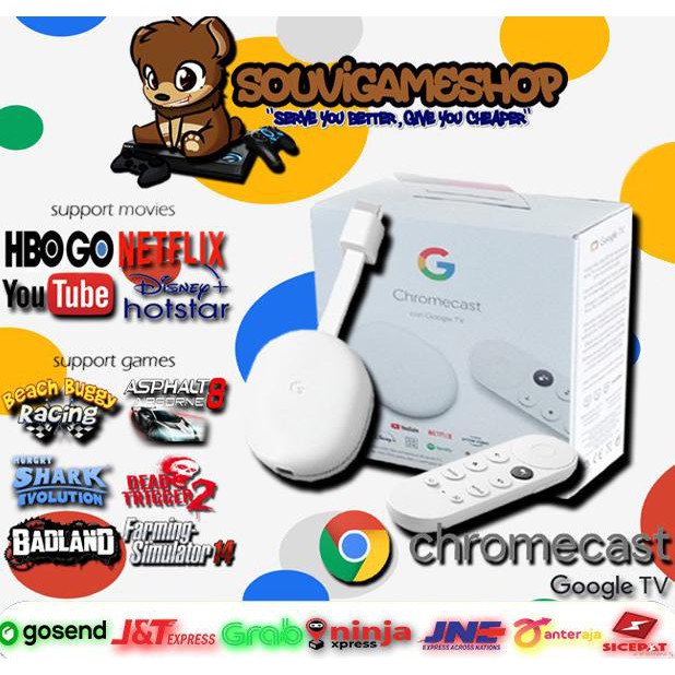Ready&Siapkirim First Hand  Google Chromecast With Google Tv Original Bnib Limited - Bnib
