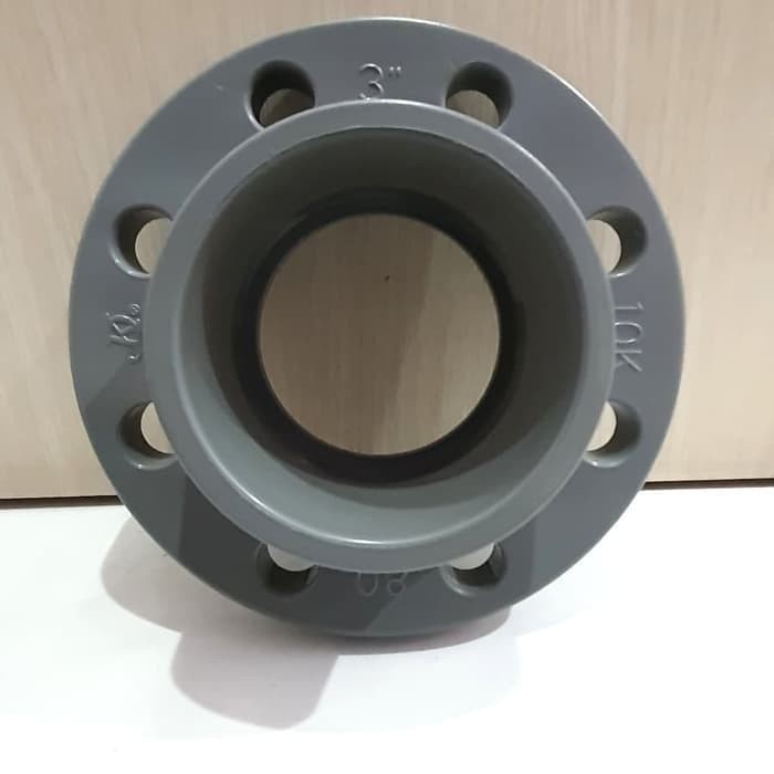 Flange pvc 3" atau Flang / Plendes pvc 3 inch dim KDJ TAIWAN