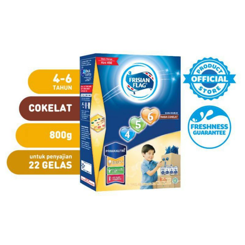 FRISIAN FLAG 456 COKLAT 800GR