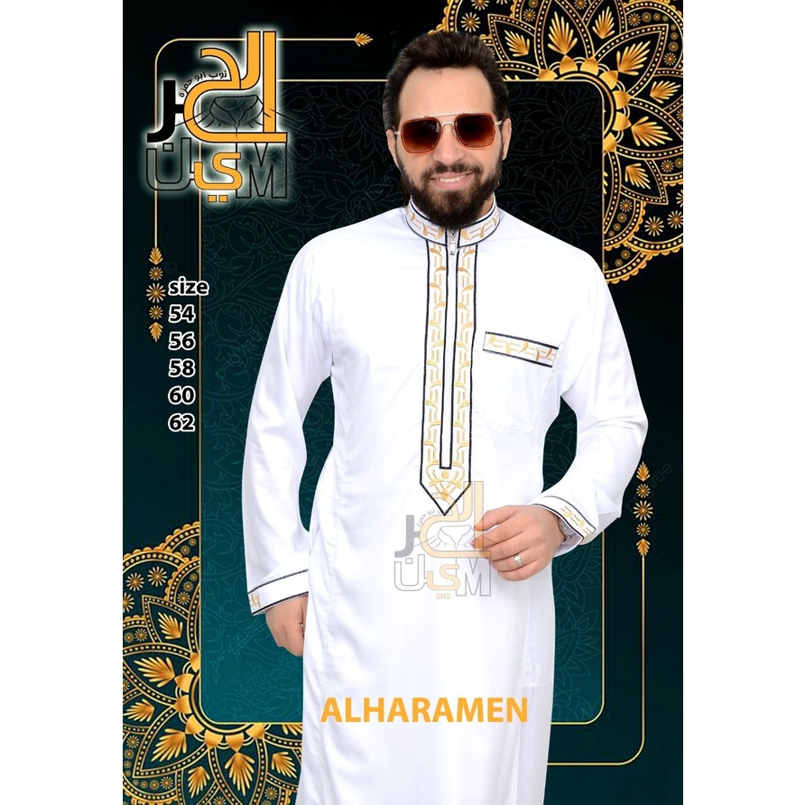 GAMIS JUBAH AL HARAMAIN MESIR MURAH BERKUALITAS FASHION PRIA