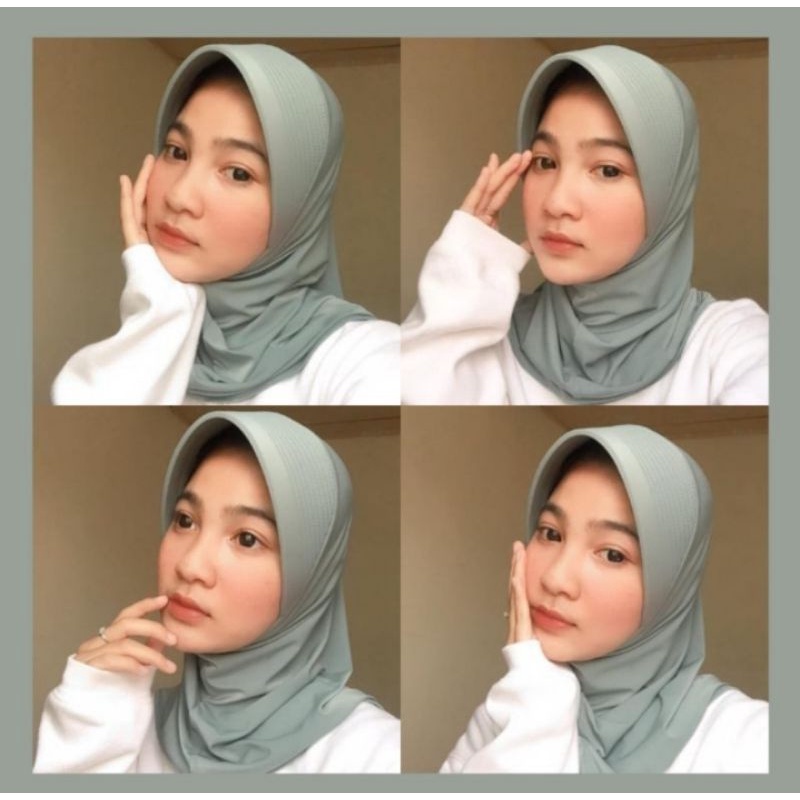 HIJAB SPORT OLAHRAGA PET BESAR