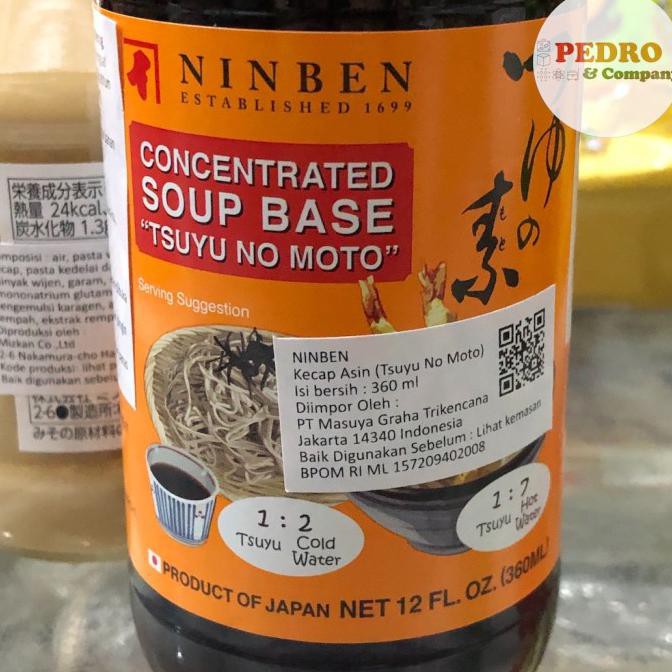 

Sale Ninben Tsuyu No Moto Kecap Asin 360 Ml