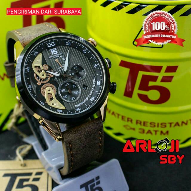 JAM TANGAN PRIA T5 H3629 CHRONO SPORT ORIGINAL TAHAN AIR