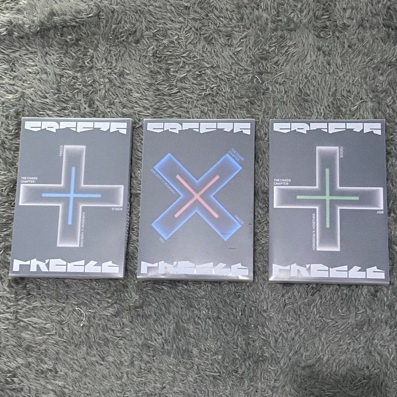 TXT ALBUM THE CHAOS CHAPTER : FREEZE (UNSEALED)