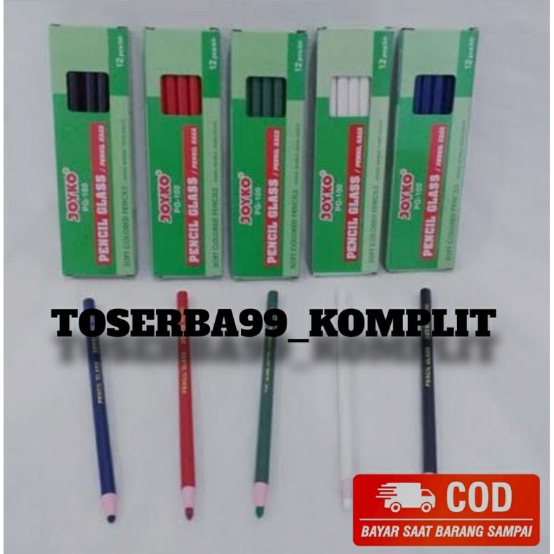 Jual Pensil Kapur Jahit Pensil Kaca Joyko Tipe Pg 100 Pensil Glass