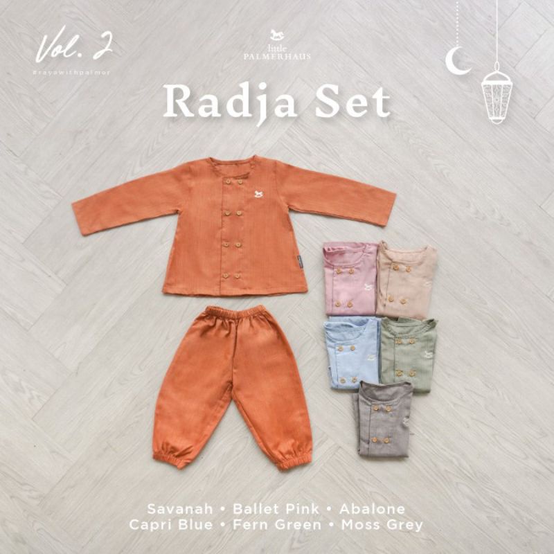 Setelan Baju Muslim Bayi - RADJA SET / RADTU SET LITTLE PALMERHAUS