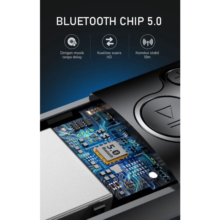 C_   Audio Receiver Robot RS10 Small &amp; Portable HD Sound Qualiity With Bluetooth