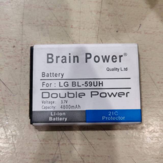 Batray Baterai Batre Batrai LG BL-59UH/ LG G2 Mini/ D620/ D618 Brain Power