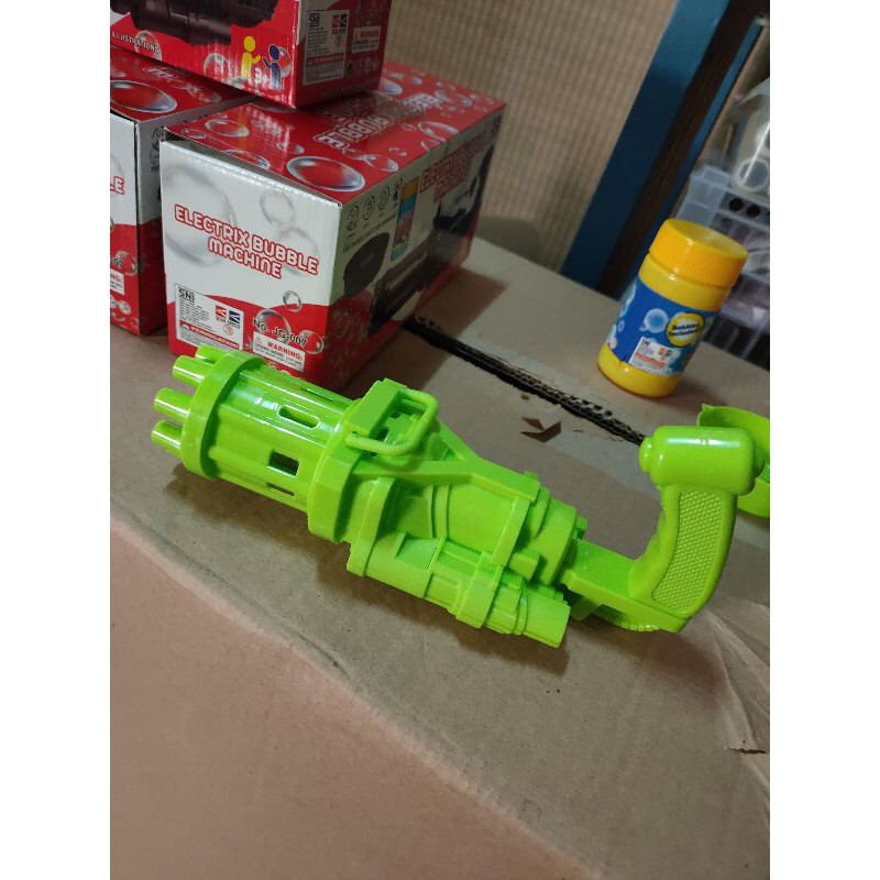 READY COD MAINAN PISTOL  BUBBLE GUN / MAINAN TEMBAKAN