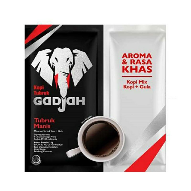 

Kopi Tubruk Gadjah Sachet