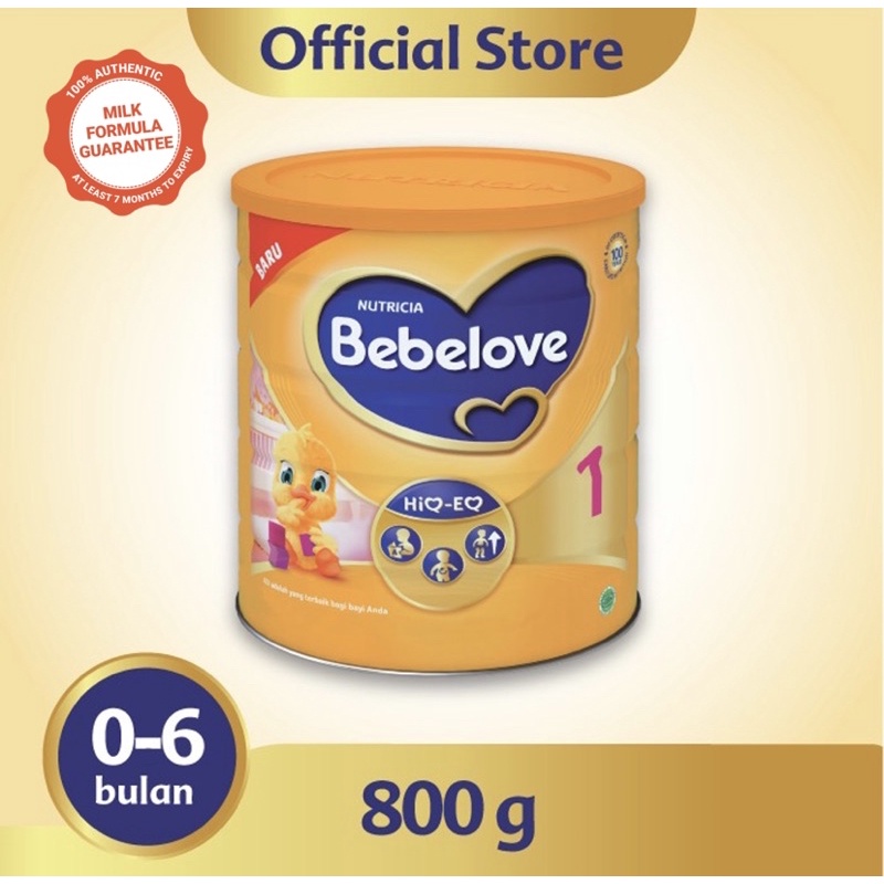 Bebelove Susu Formula Bayi 0-6 Bulan 800gram