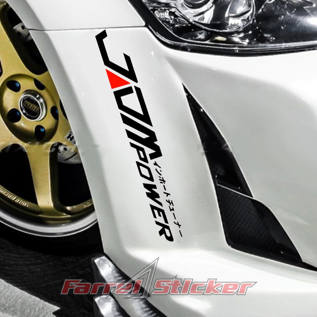 stiker sticker jdm mobil