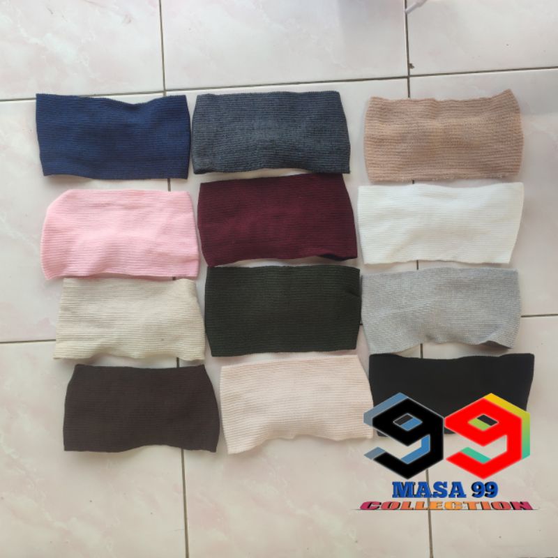 Ciput Rajut Bando Pita / Ciput inner bandana Bando Pita Rajut