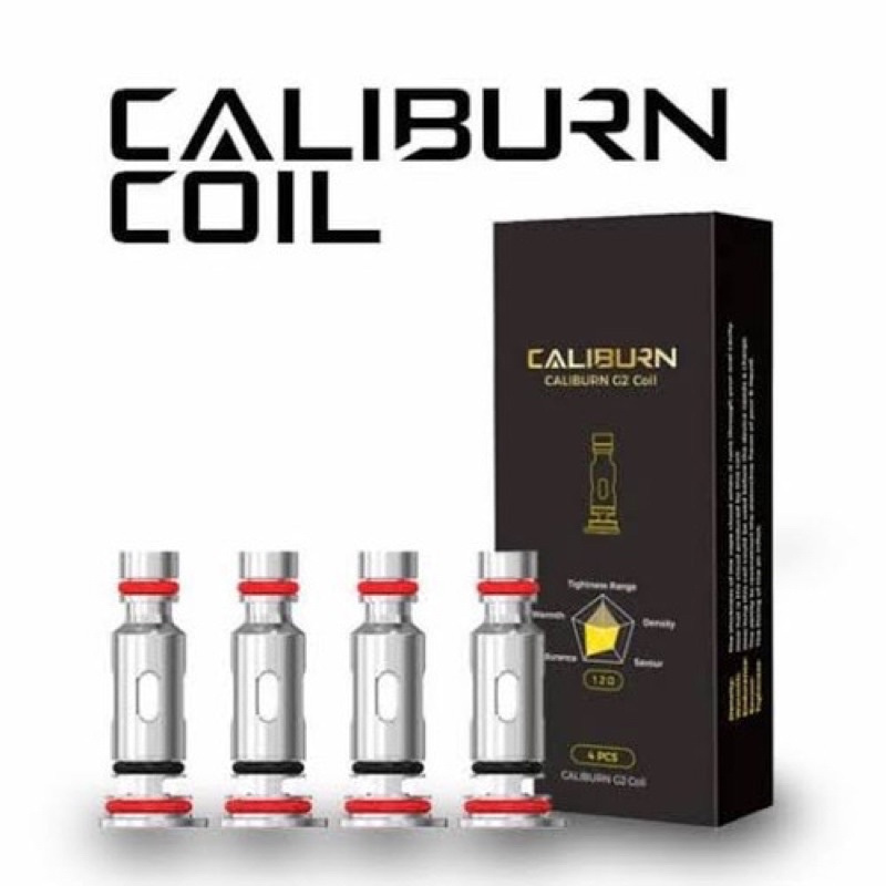 HARGA 4 biji KOIL CALIBURN G G2 TENET GK2 1.2 per 1 pack isi 4 koil