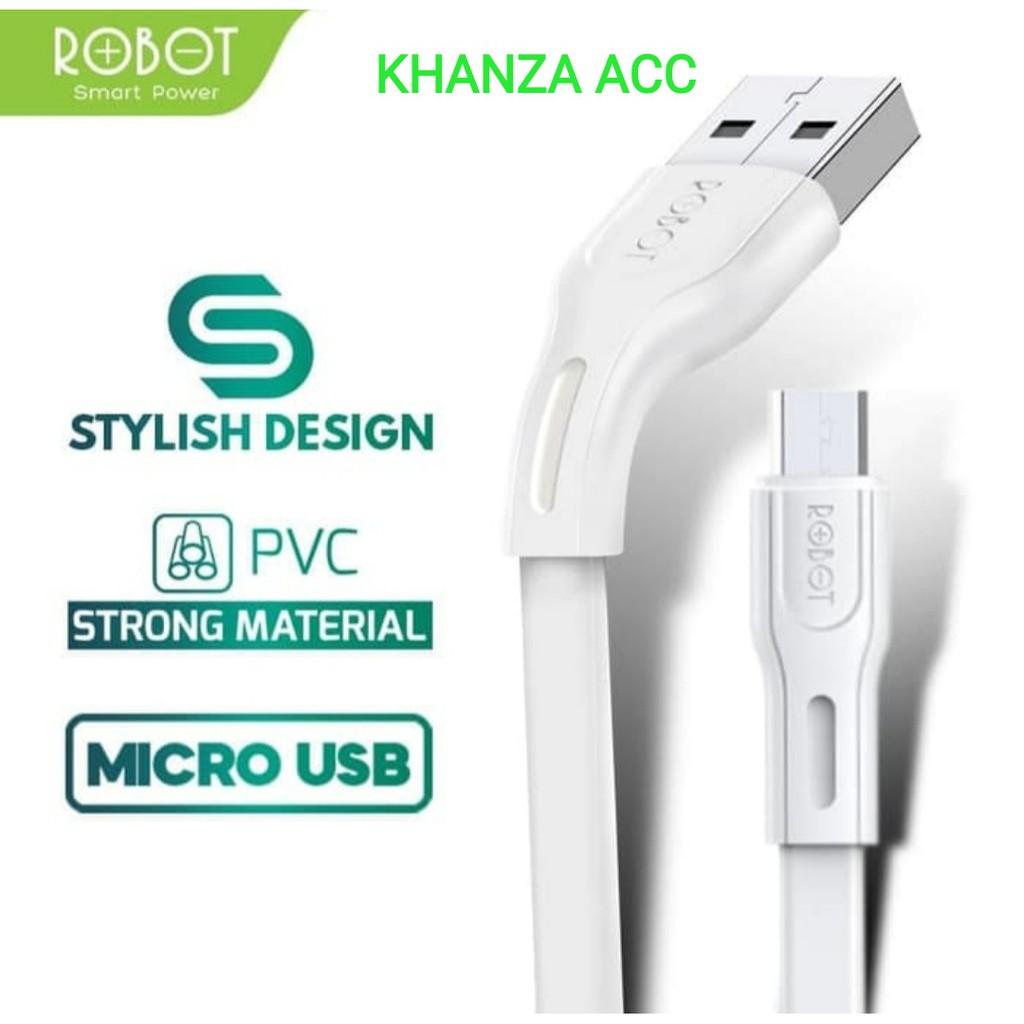 KHANZAACC ROBOT RDM100S Kabel Data Micro USB 1 Meter