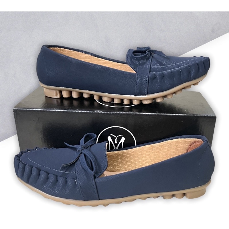 Mym2m Byone Sepatu Flat Wanita Balet Flatshoes Sol karet