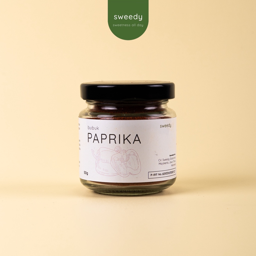 

SWEEDY - Paprika Alami Bubuk 50gr / paprika powder