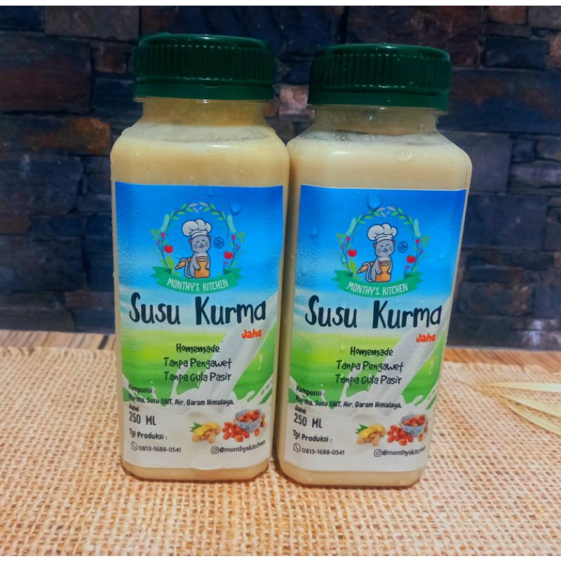 

Susu Kurma Jahe Monthy's Kitchen 250ml