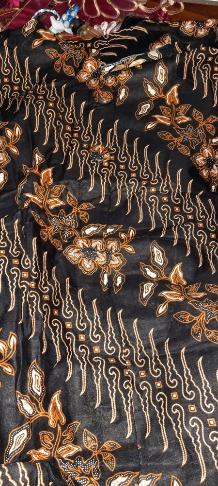 Couple Batik Tunik Modern Seragam Kerja Kantor Lengan Panjang