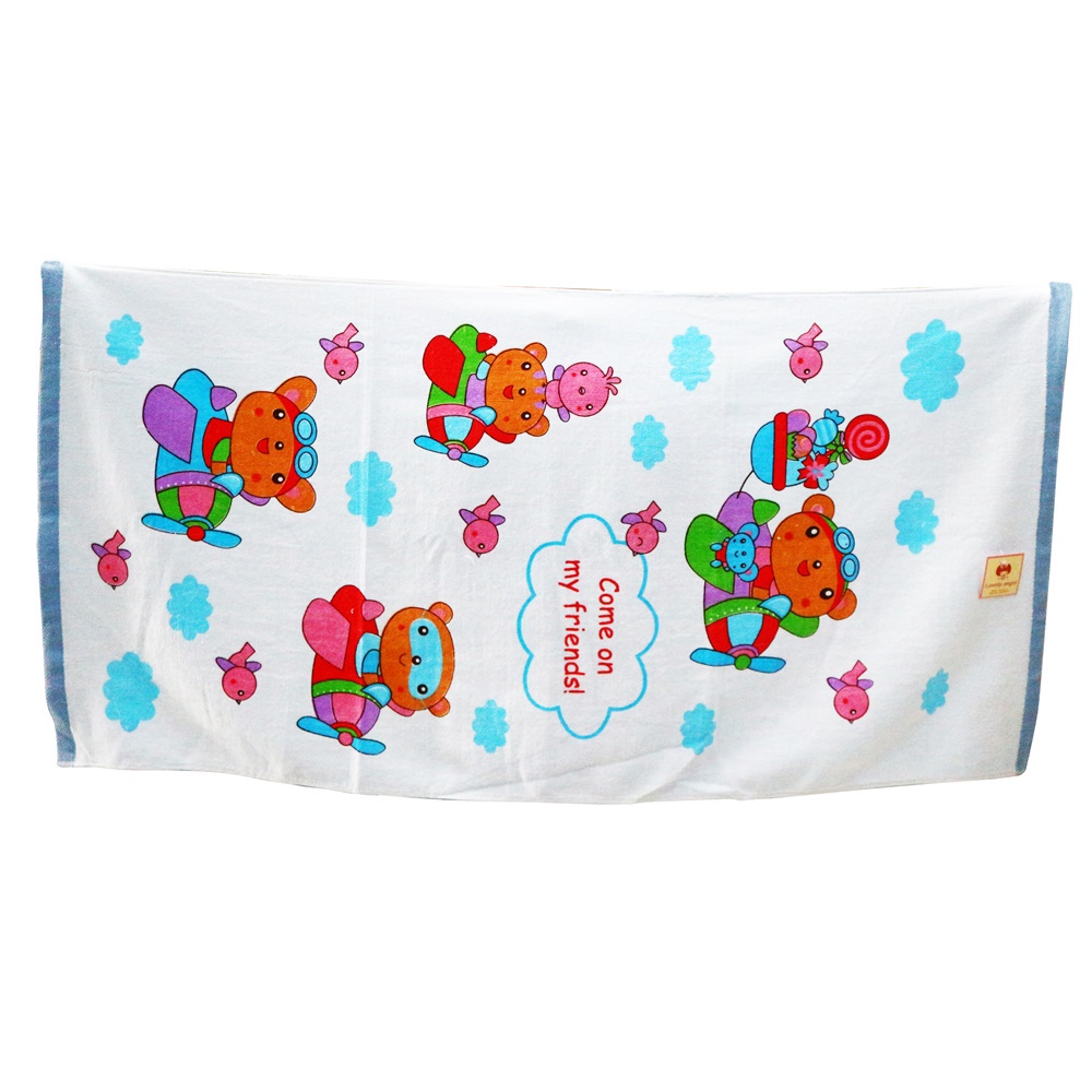 FM - Handuk Mandi Anak Lovely Angel 50 x 100 cm Motif Karakter Random Colour/Handuk/Handuk Mandi/Handuk Mandi Anak