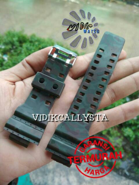 STRAP DIGITEC G-SHOCK GA 100 110 120 300 GD GDF 100 G GR GW 8900 MOTIF LORENG ARMY EDISI SPESIAL