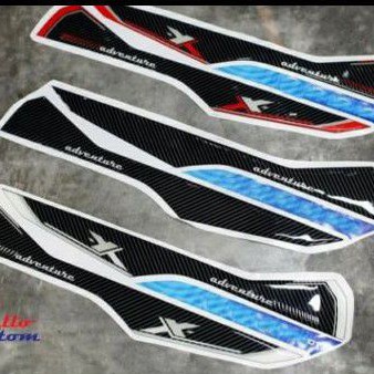 STIKER PREMIUM RESIN TIMBUL SIDEPAD ATAS HONDA ADV 150