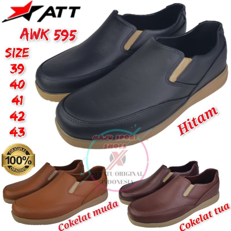 ATT AWKN 595 - SEPATU PANTOPEL KARET ATT PRIA / SEPATU KARET PRIA / SEPATU ATT ORIGINAL ANTI AIR