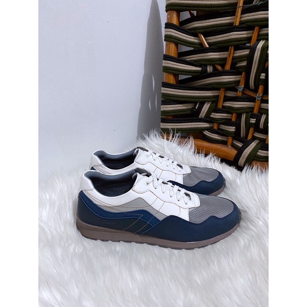 PSPGN.CO | SNEAKERS CASUAL LAMBDA CONCEPT IN BLUE WHITE