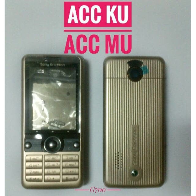 KESING CASING HOUSING SONY ERICSSON G700 + KEY HIGH QUALITY