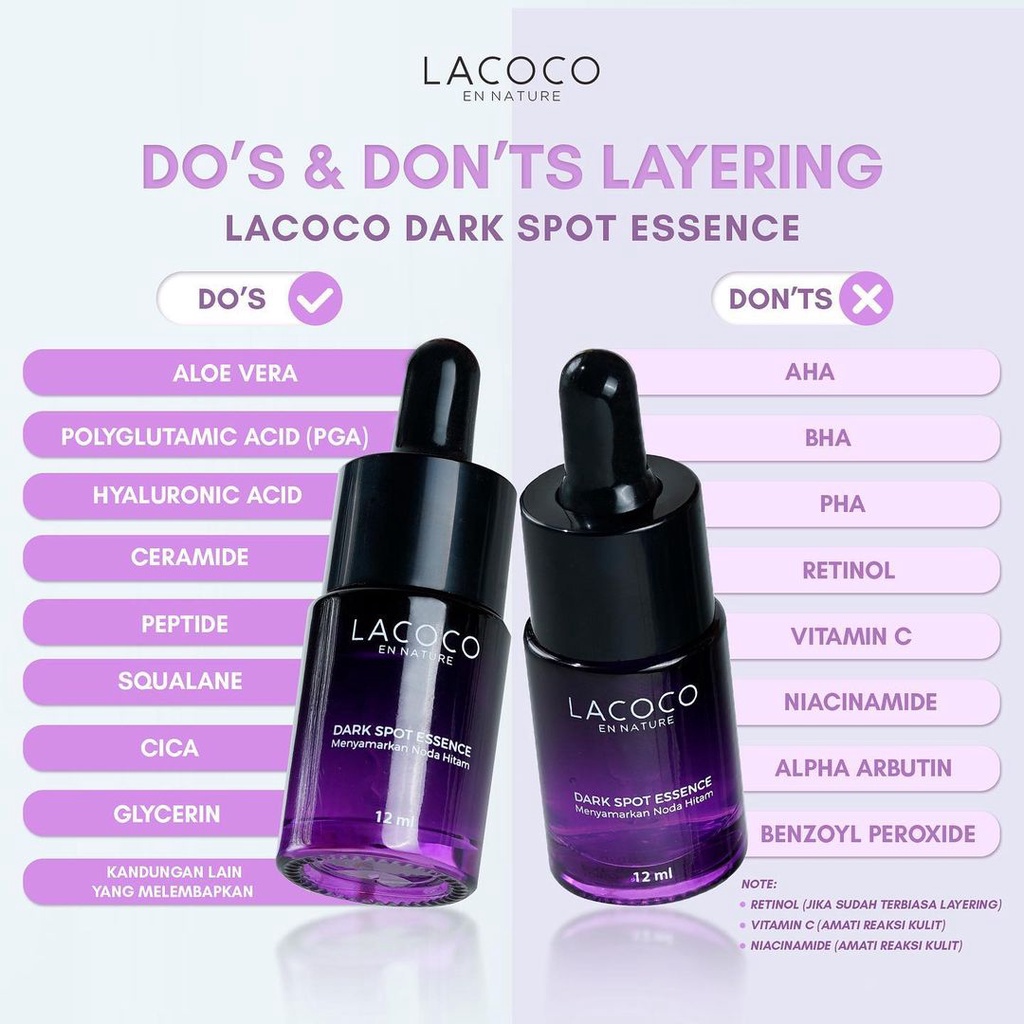 [BUY 1 FREE 1 GIFT] LACOCO DARK SPOT ESSENCE