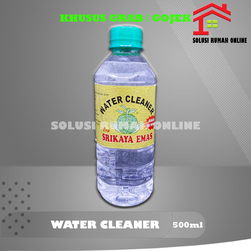 Water Cleaner Srikaya Emas 500 ml – Cairan Penjernih Pemutih Pembersih Air Sumur / Penghilang Bau