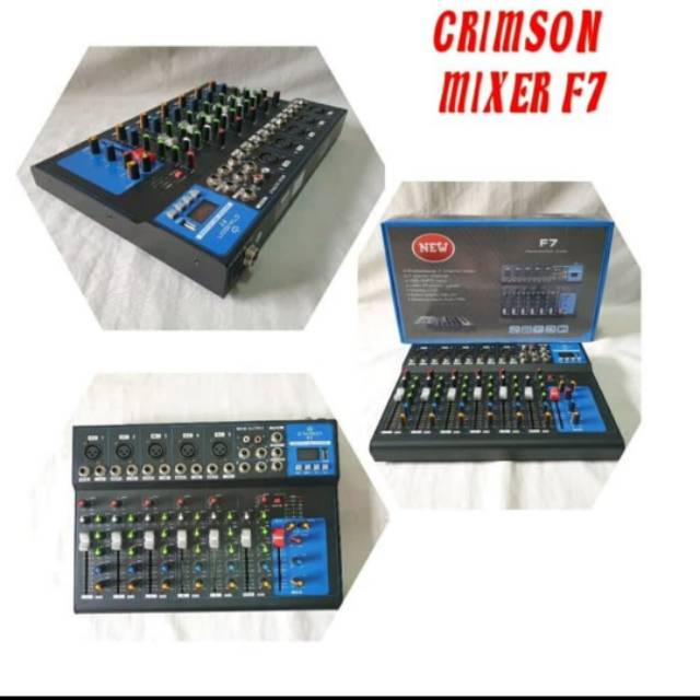 Mixer Audio F7 USB Original