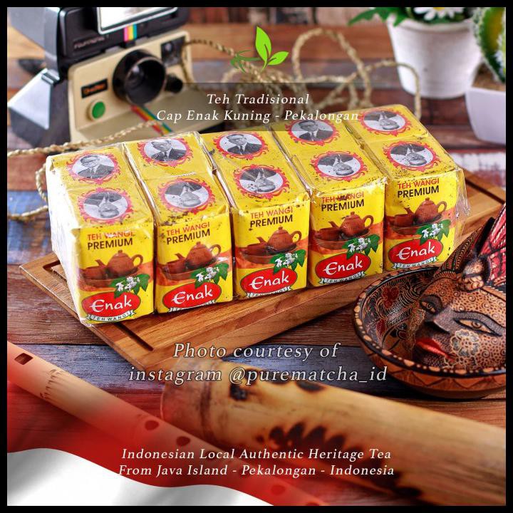 

Teh Indonesia - Teh Enak Kuning 40Gr 1Pcs Teh Tradisional Indonesian