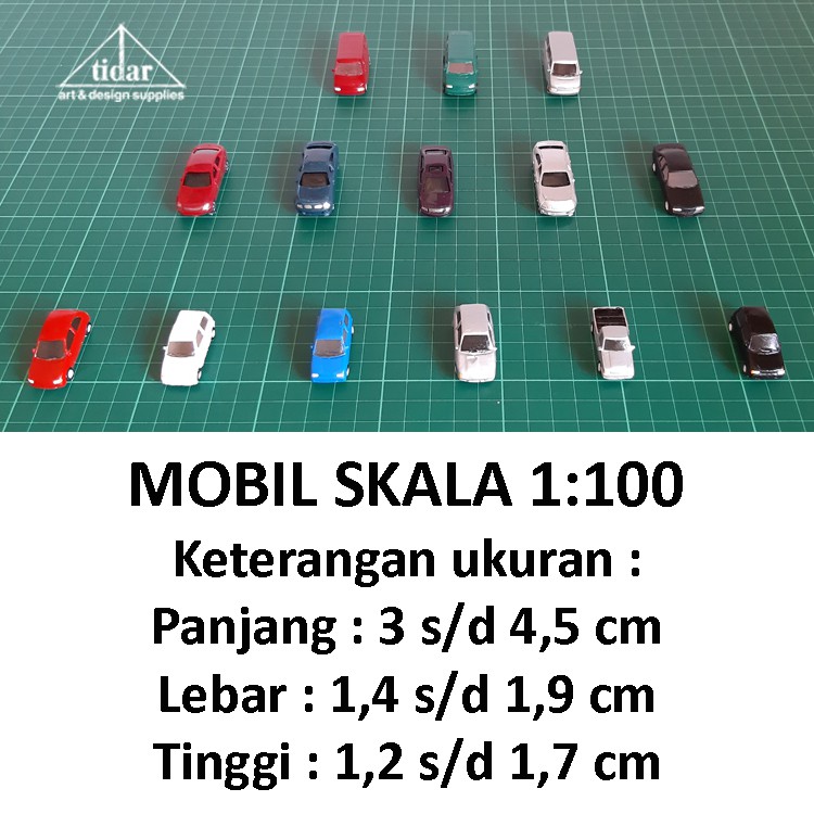 

[MR] Miniatur Mobil / Maket Kendaraan Roda Empat Skala 1:100 #2