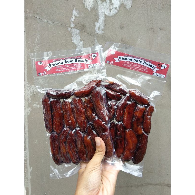

sale pisang basah