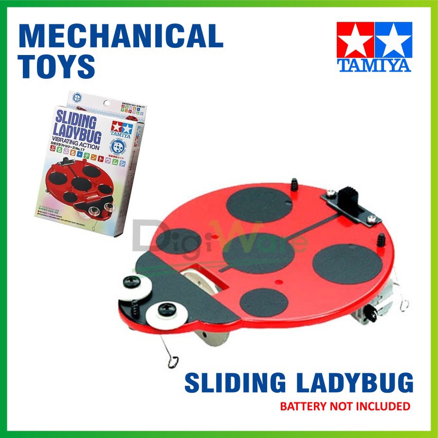 Robot Kumbang Koksi Mechanical Sliding Ladybug Tamiya