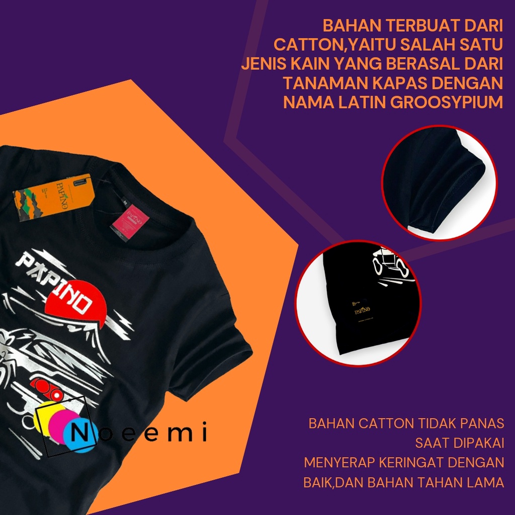 Baju Kaos Anak Laki Laki 1-12 Tahun Pakaian Distro Oblong  Gambar Mobil